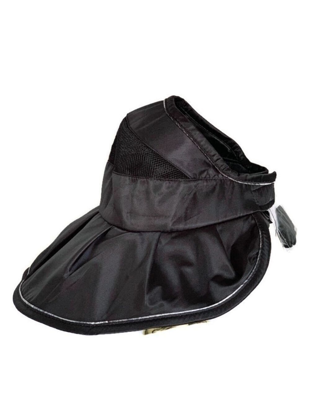 𝅺REVERSIBLE Ultra Lite Wide Brim Foldable Visor Hat